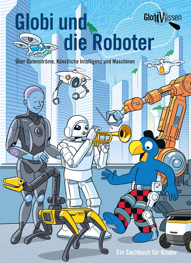 Boekomslag van Globi und die Roboter