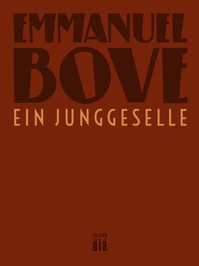 Book cover for Ein Junggeselle