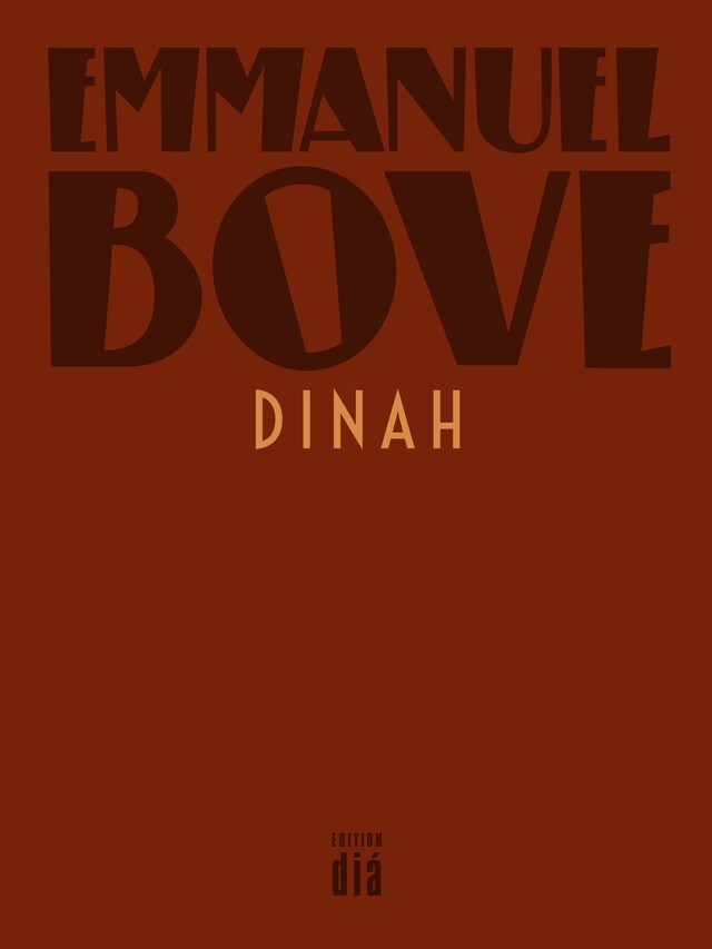 Kirjankansi teokselle Dinah