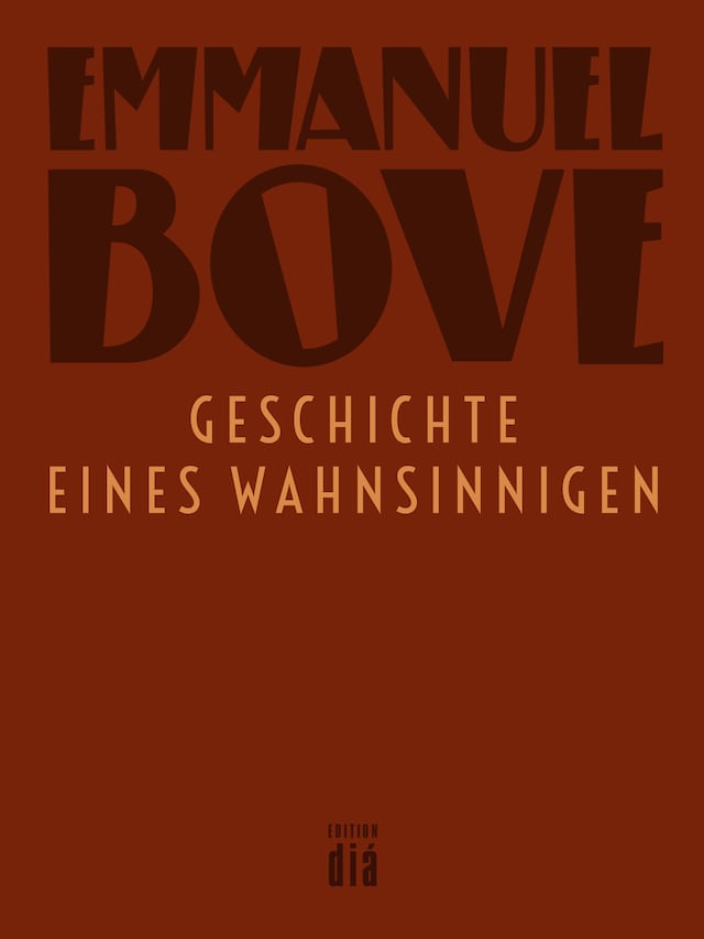 Book cover for Geschichte eines Wahnsinnigen