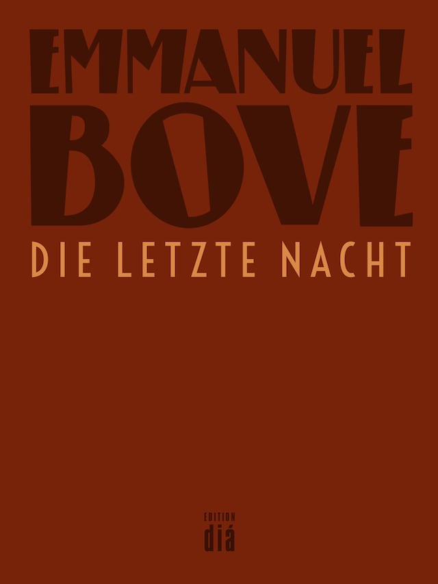 Book cover for Die letzte Nacht