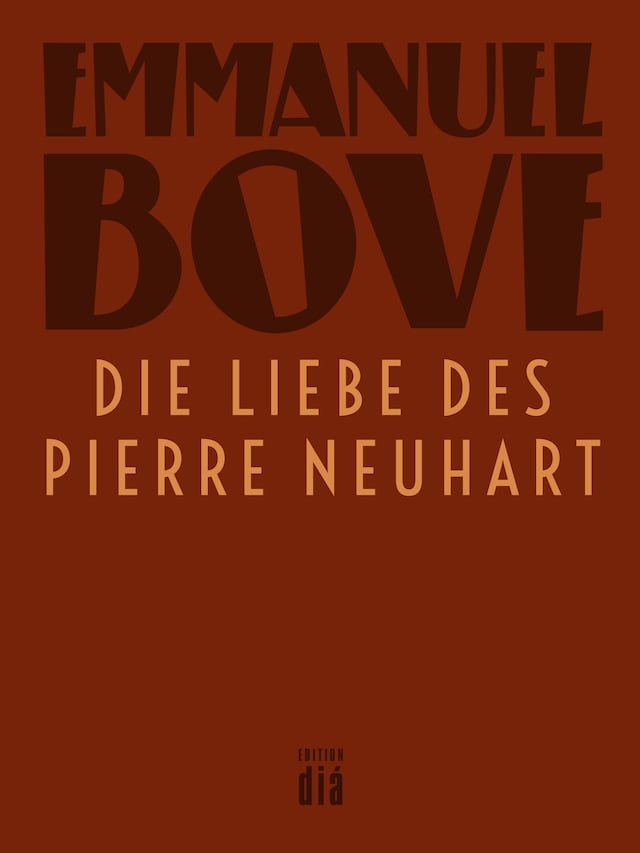 Book cover for Die Liebe des Pierre Neuhart