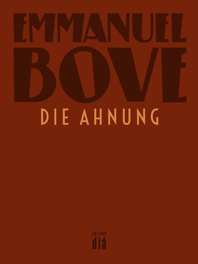 Book cover for Die Ahnung