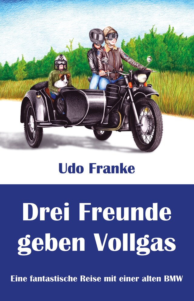 Book cover for Drei Freunde geben Vollgas