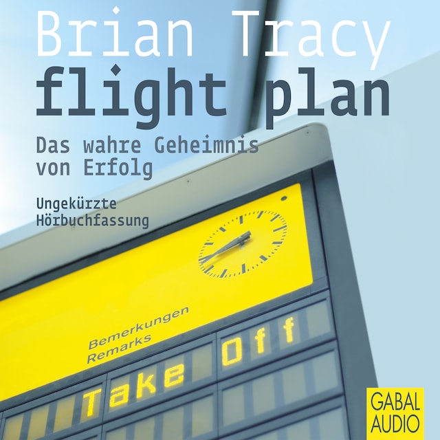 Buchcover für flight plan