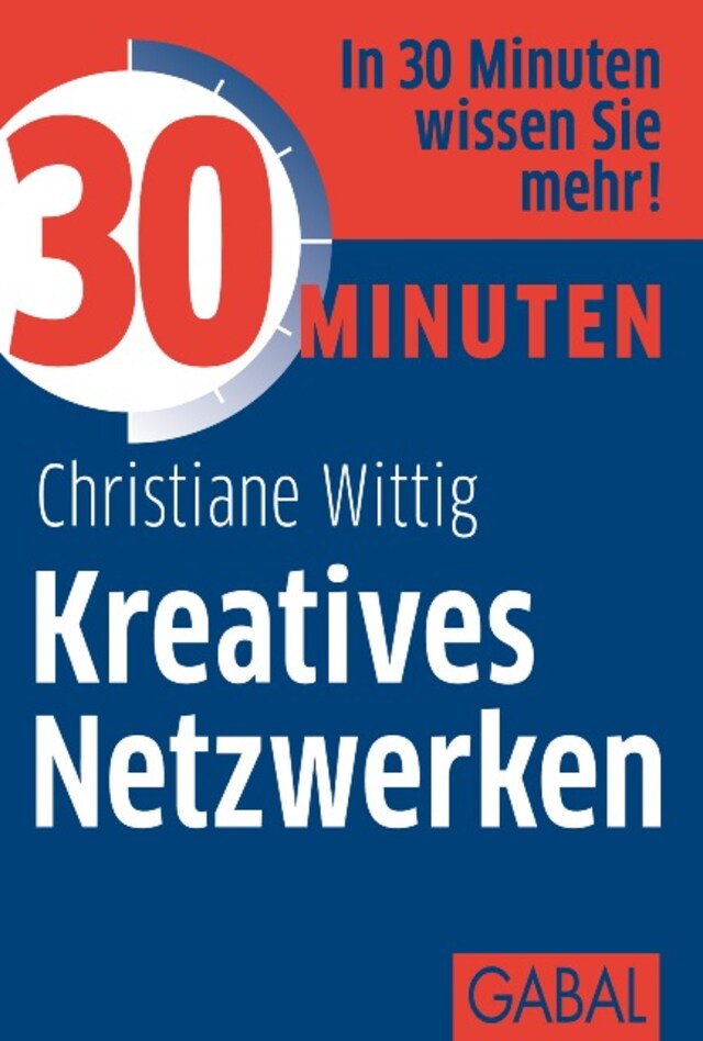 Buchcover für 30 Minuten Kreatives Netzwerken