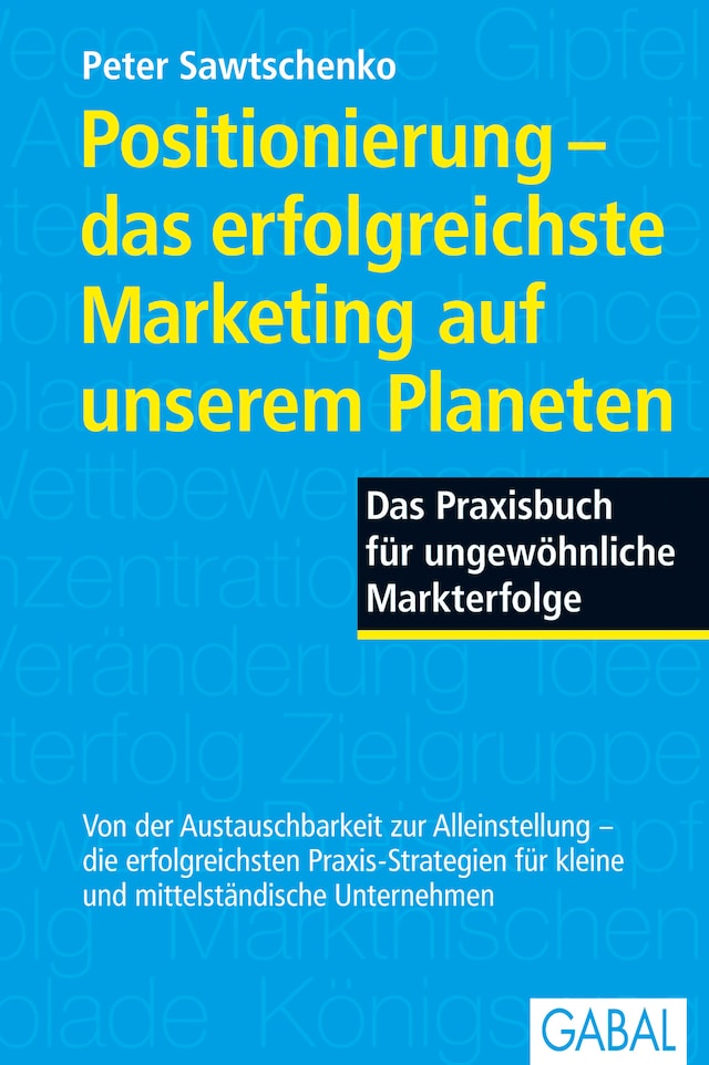 Book cover for Positionierung - das erfolgreichste Marketing auf unserem Planeten