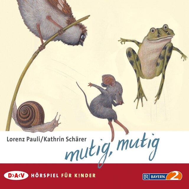 Buchcover für mutig, mutig