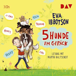 5 Hunde im Gepäck als Hörbuch