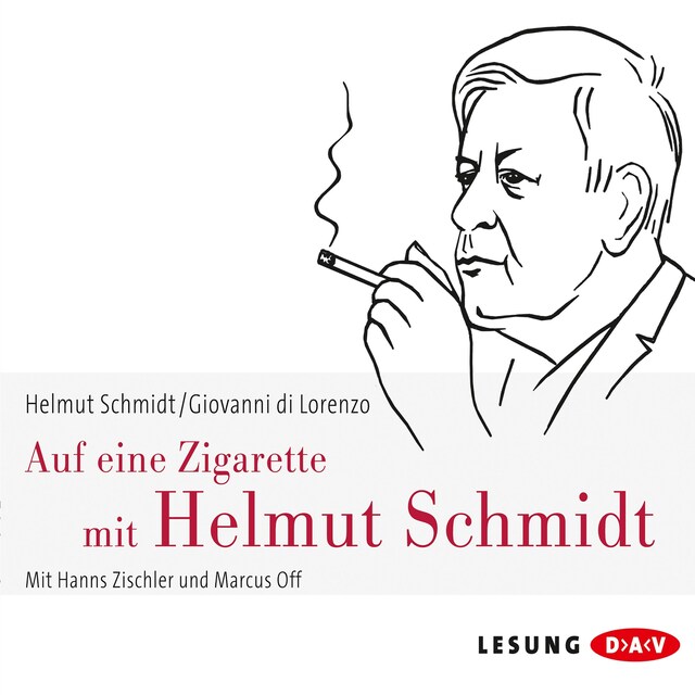 Buchcover für Auf eine Zigarette mit Helmut Schmidt