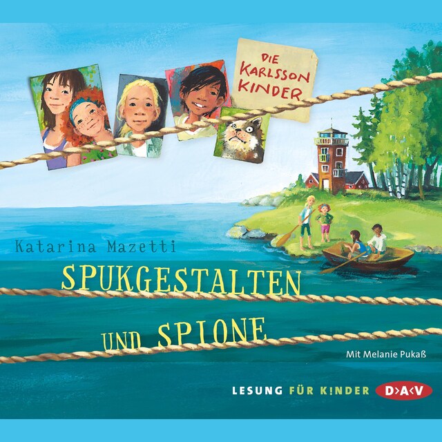 Buchcover für Die Karlsson-Kinder – Teil 1: Spukgestalten und Spione