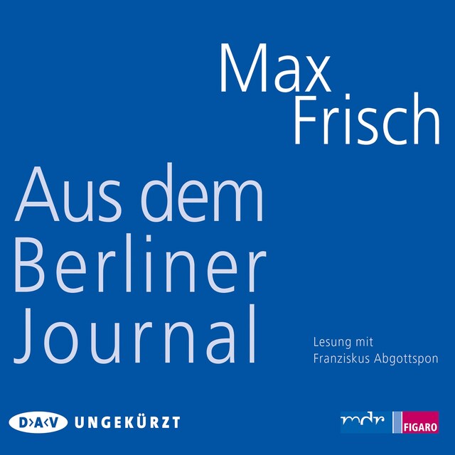 Buchcover für Aus dem Berliner Journal