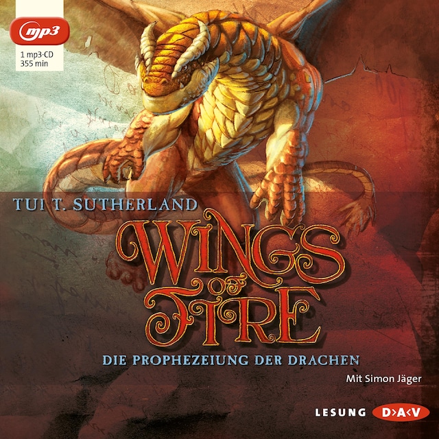 Buchcover für Wings of Fire – Teil 1: Die Prophezeiung der Drachen