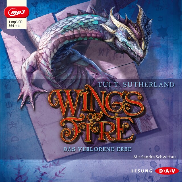 Buchcover für Wings of Fire – Teil 2: Das verlorene Erbe