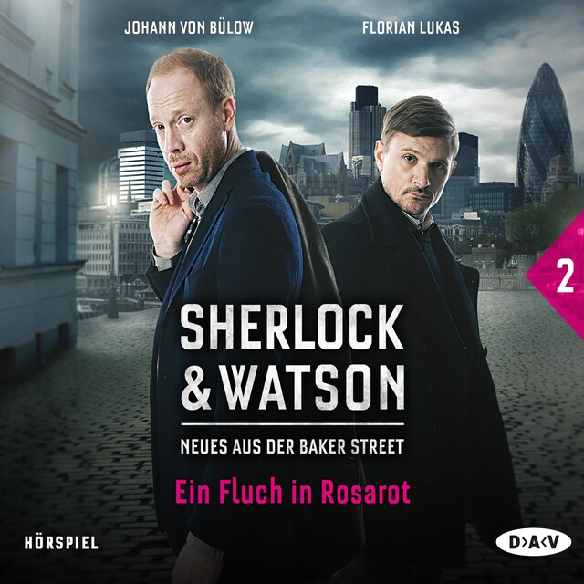 Buchcover für Sherlock & Watson – Neues aus der Baker Street: Ein Fluch in Rosarot (Fall 2)