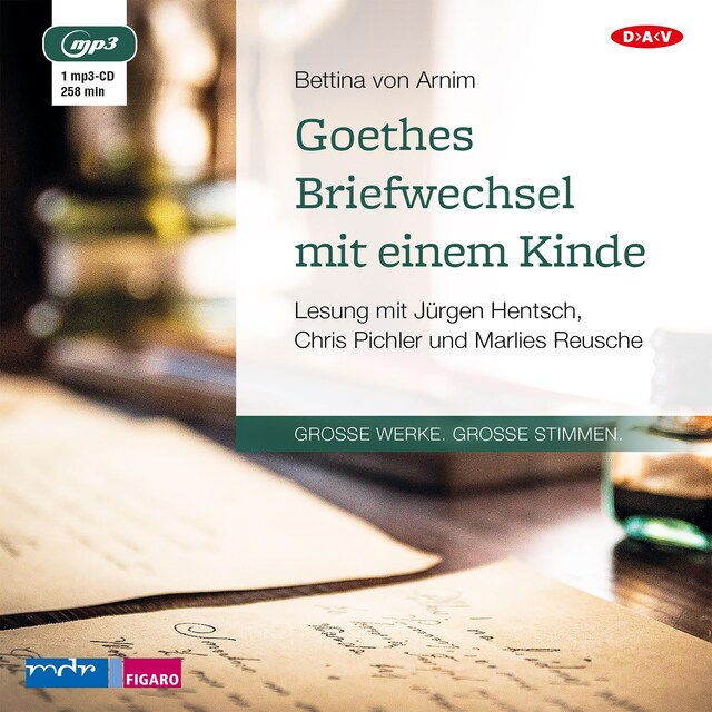 Buchcover für Goethes Briefwechsel mit einem Kinde