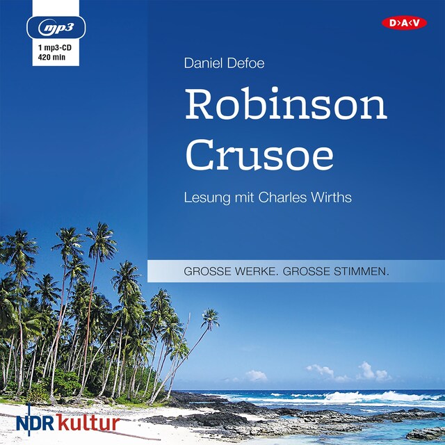 Buchcover für Robinson Crusoe