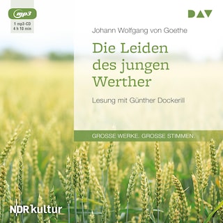 Die Leiden des jungen Werther als Hörbuch