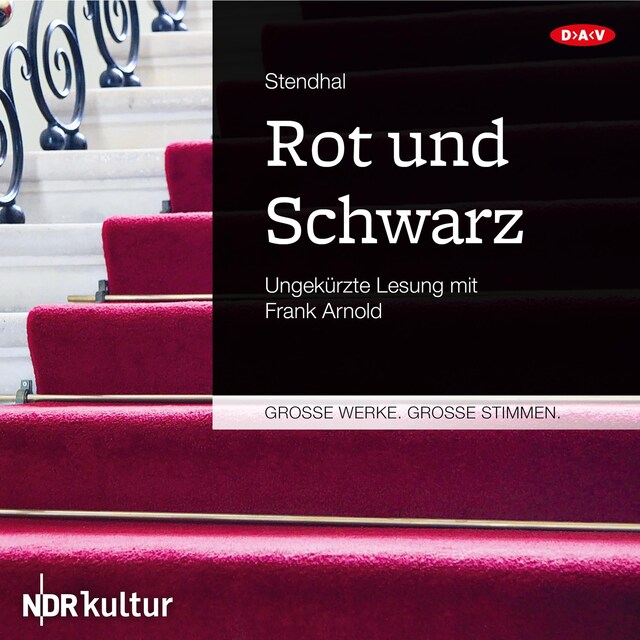 Buchcover für Rot und Schwarz