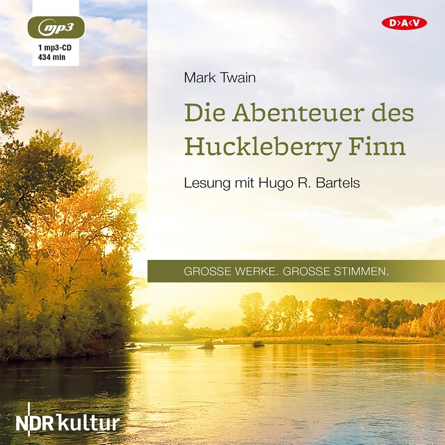 Buchcover für Die Abenteuer des Huckleberry Finn