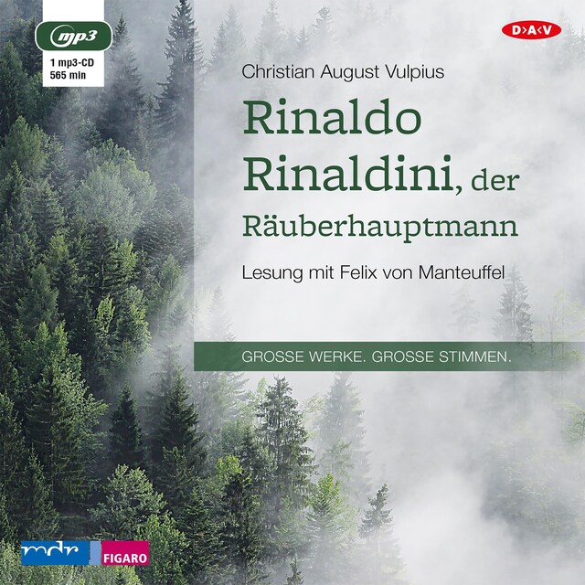 Buchcover für Rinaldo Rinaldini, der Räuberhauptmann