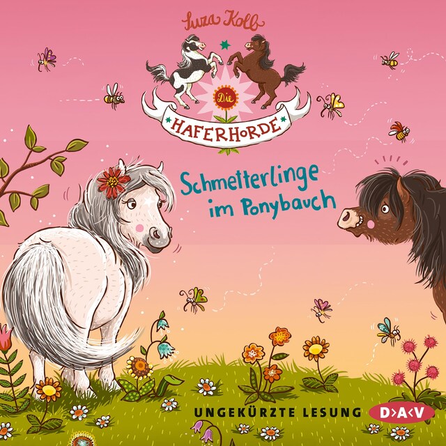 Portada de libro para Die Haferhorde – Teil 4: Schmetterlinge im Ponybauch