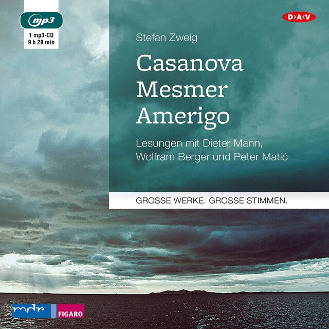 Buchcover für Casanova – Mesmer – Amerigo