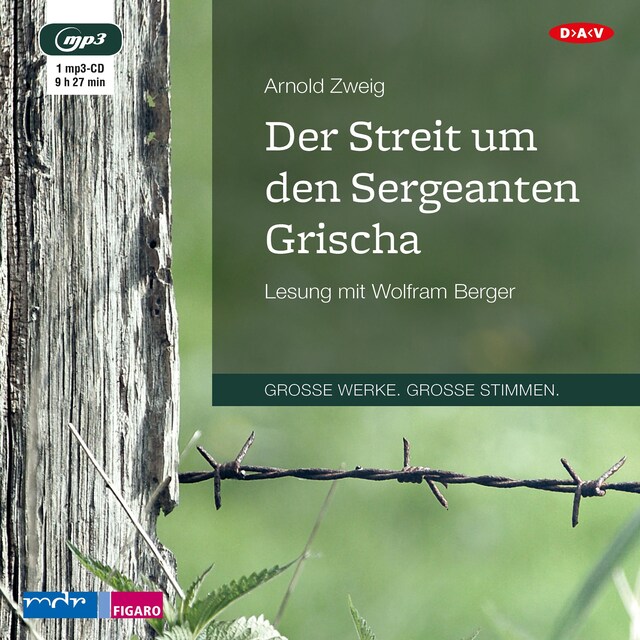 Buchcover für Der Streit um den Sergeanten Grischa