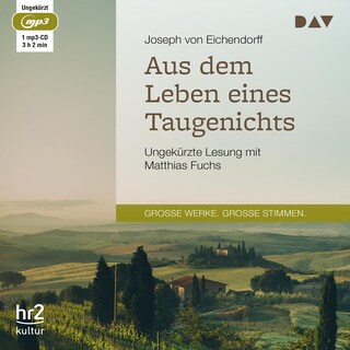 Aus dem Leben eines Taugenichts als Hörbuch