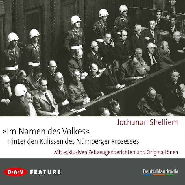 Buchcover für »Im Namen des Volkes« – Hinter den Kulissen des Nürnberger Prozesses