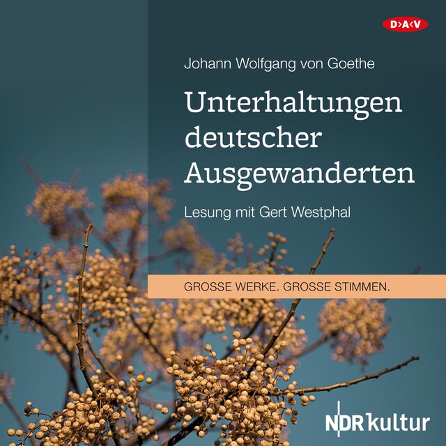 Buchcover für Unterhaltungen deutscher Ausgewanderten