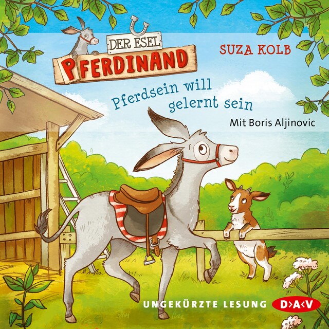 Buchcover für Der Esel Pferdinand – Teil 1: Pferdsein will gelernt sein