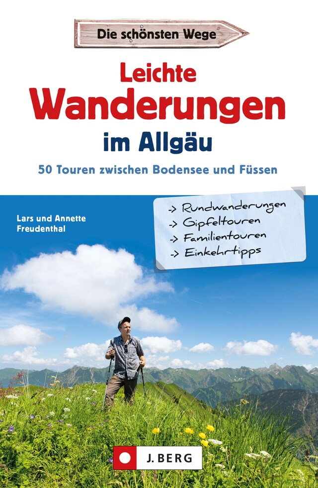 Buchcover für Leichte Wanderungen im Allgäu