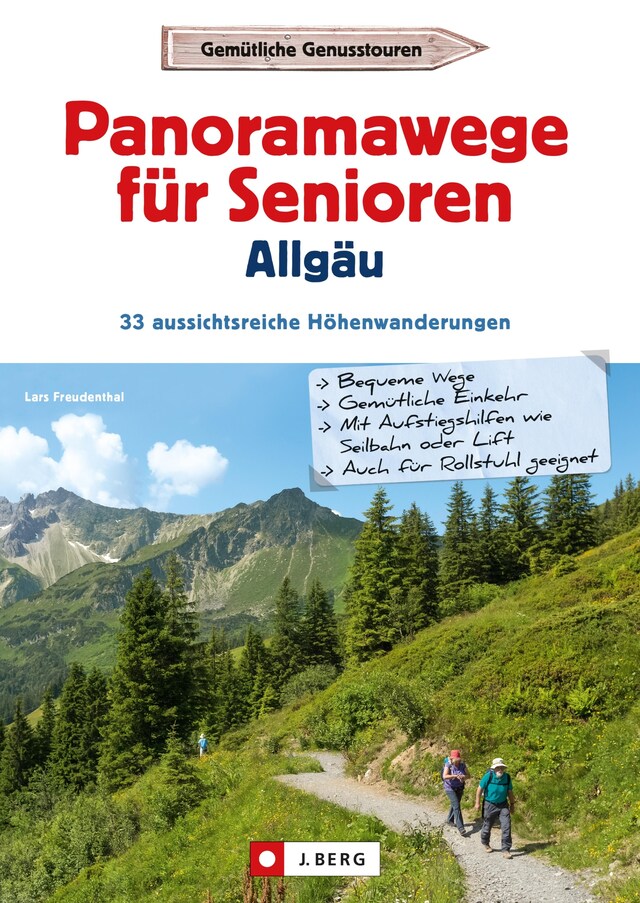 Book cover for Panoramawege für Senioren Allgäu