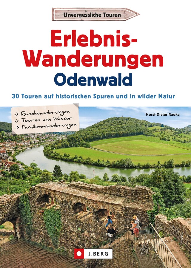 Copertina del libro per Erlebnis-Wanderungen Odenwald