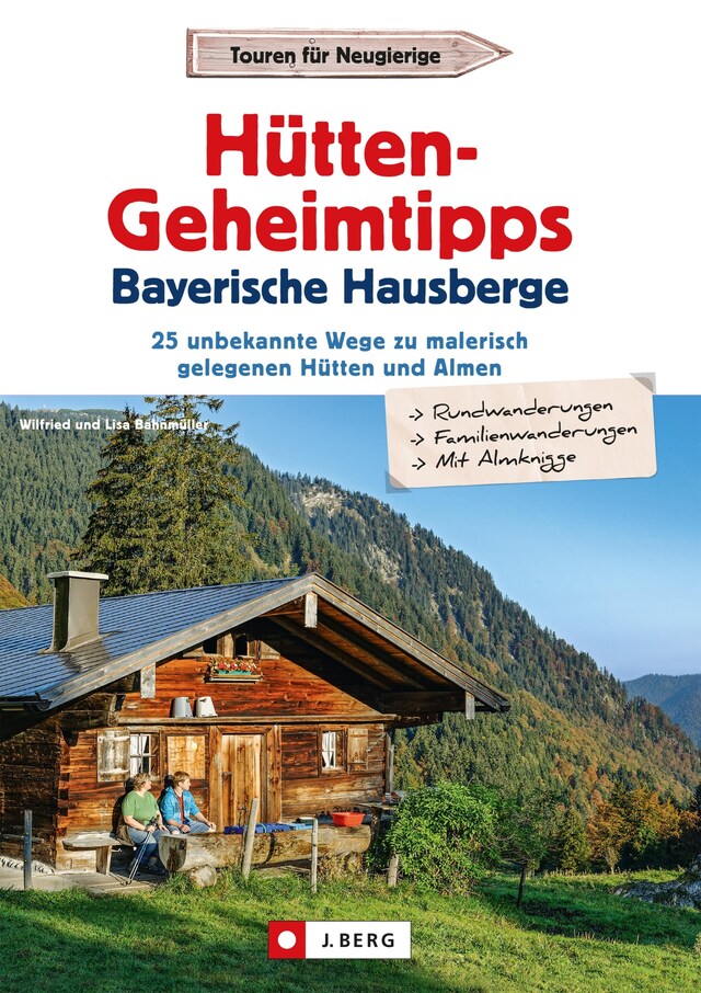 Book cover for Hütten-Geheimtipps Bayerische Hausberge