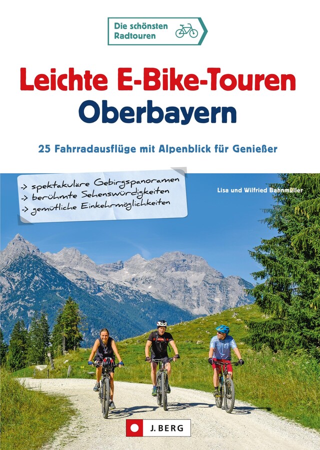 Bokomslag för Leichte E-Bike-Touren Oberbayern