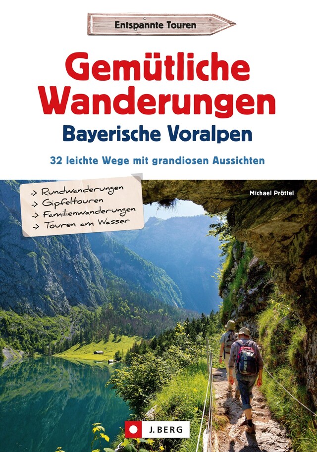 Boekomslag van Gemütliche Wanderungen in den Bayerischen Voralpen