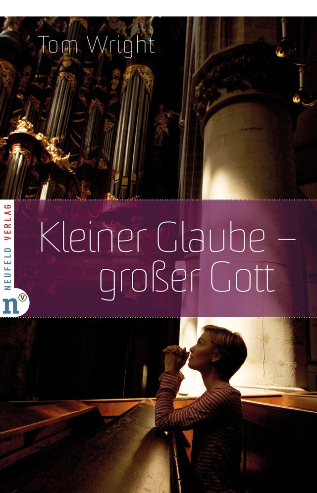 Book cover for Kleiner Glaube - großer Gott