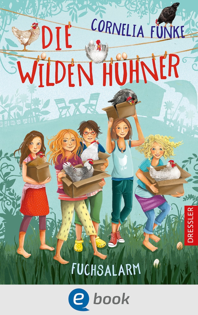 Book cover for Die Wilden Hühner 3. Fuchsalarm