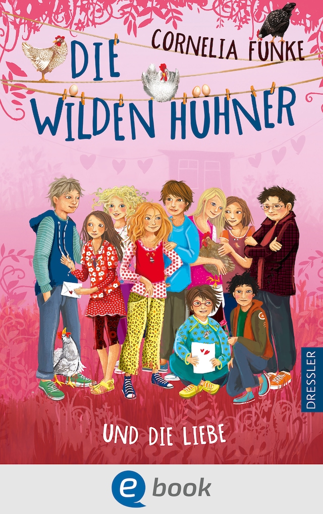 Okładka książki dla Die Wilden Hühner 5. Die Wilden Hühner und die Liebe