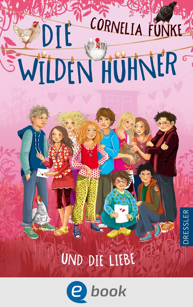 Bogomslag for Die Wilden Hühner 5. Die Wilden Hühner und die Liebe