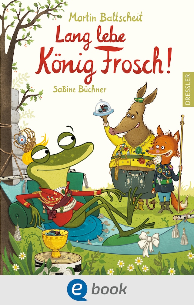 Book cover for Lang lebe König Frosch!