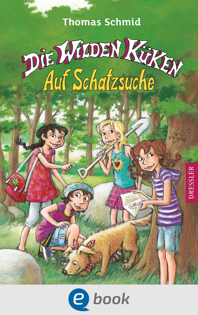 Book cover for Die Wilden Küken 5. Auf Schatzsuche