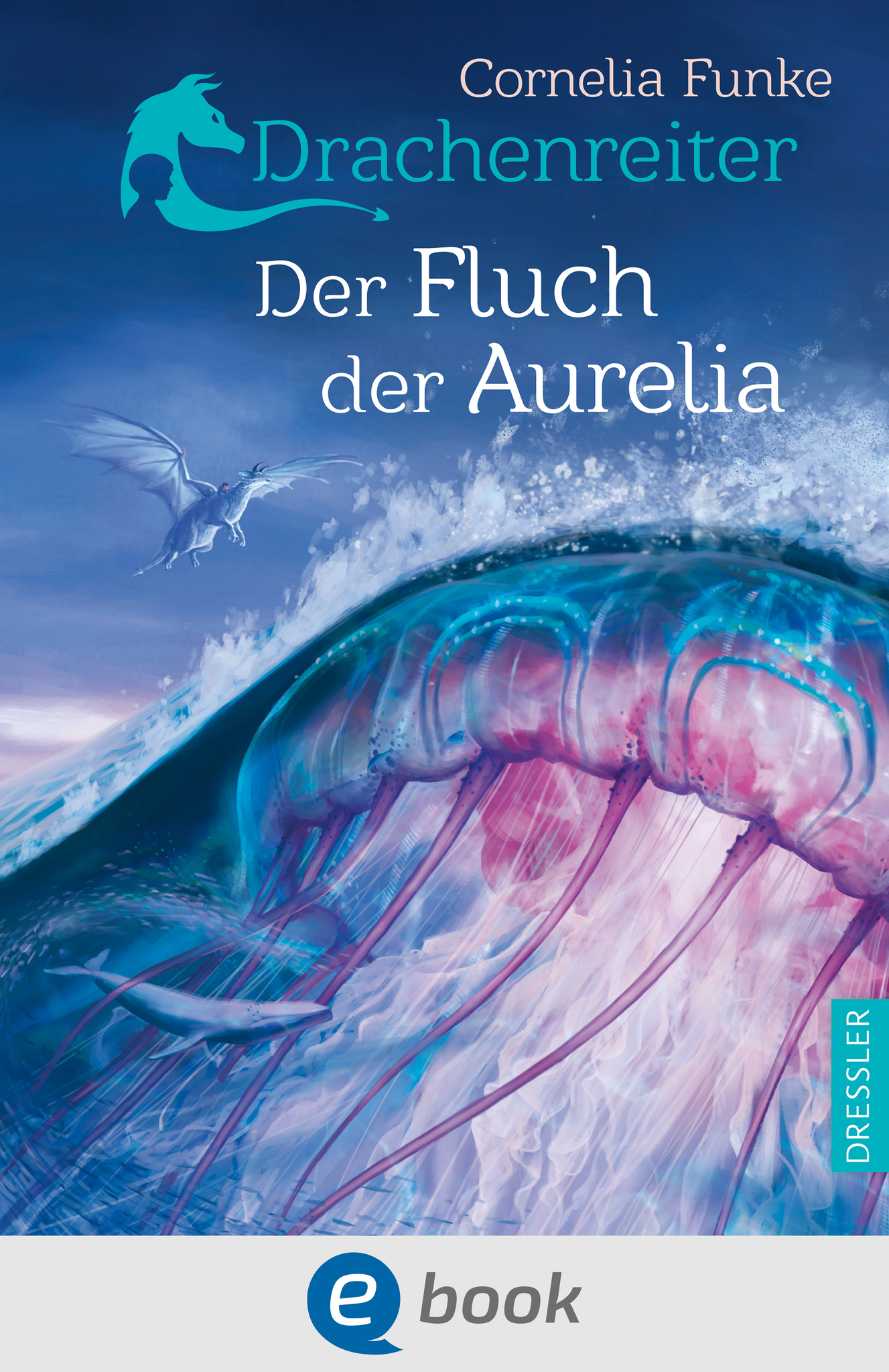 Book cover for Drachenreiter 3. Der Fluch der Aurelia