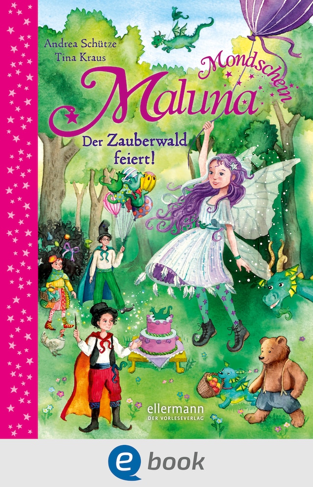 Copertina del libro per Maluna Mondschein. Der Zauberwald feiert!