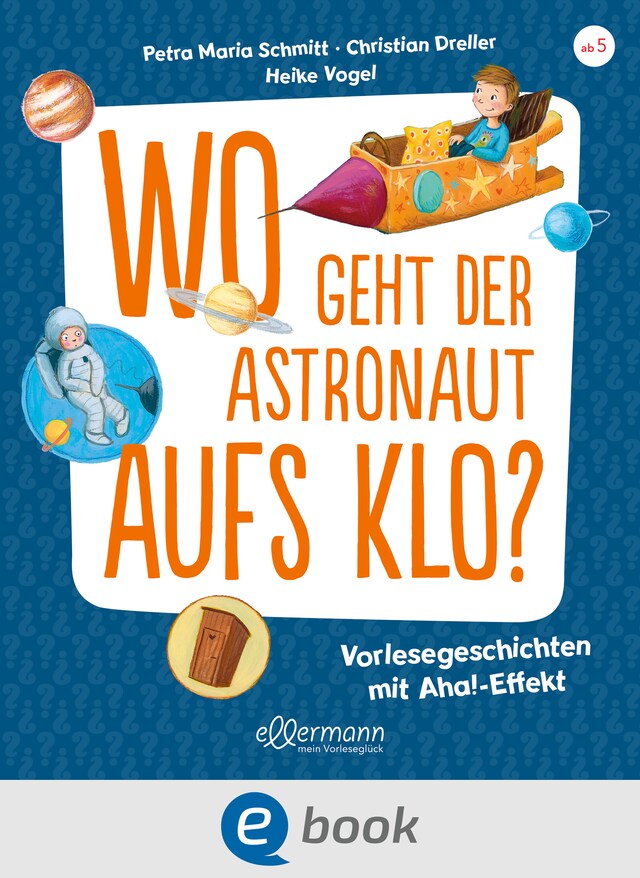 Book cover for Wo geht der Astronaut aufs Klo?