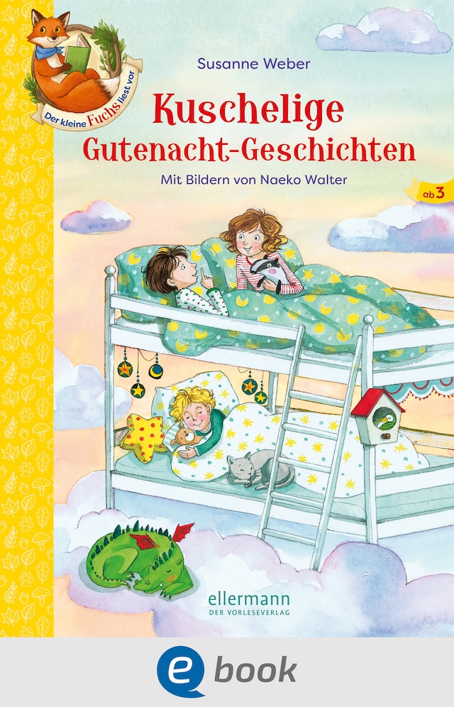 Okładka książki dla Der kleine Fuchs liest vor. Kuschelige Gutenacht-Geschichten