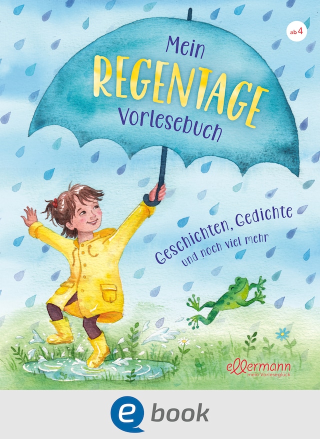 Book cover for Mein Regentage-Vorlesebuch