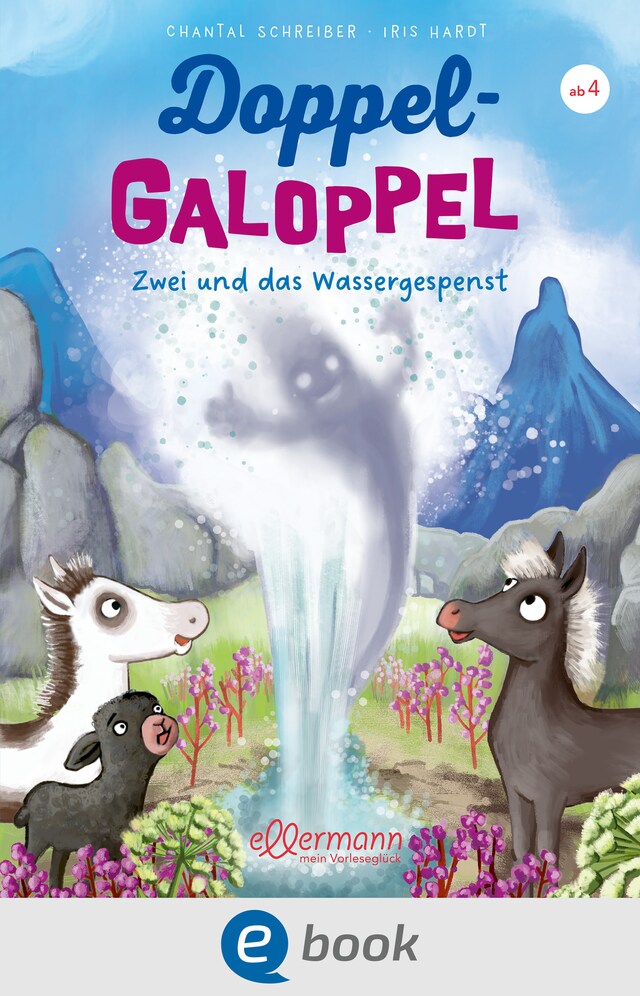 Boekomslag van Doppel-Galoppel 2. Zwei und das Wassergespenst